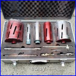 OX Spectrum Pro Dry Core Drill Bit Case MS5 5-CORE & ACCESSORIES KIT IN CASE