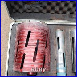 OX Spectrum Pro Dry Core Drill Bit Case MS5 5-CORE & ACCESSORIES KIT IN CASE