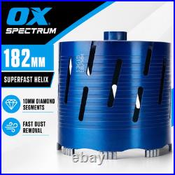 OX Spectrum Superior 182mm Superfast Helix Dry Diamond Core Drill BX10-182