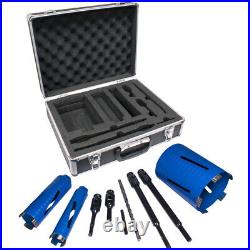 Professional Dry Diamond Core Drill Kit 3 Core