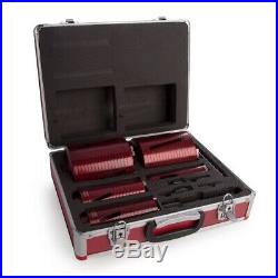 RED TEN Dart 10 Piece Dry Diamond Core Drill Kit/Set, Adaptors & Case, DB00880