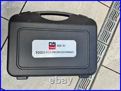 RIX Tools RIX 35 Magnetic Core Drill Kit Carry Case Manual Screwdrivers