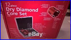 Rothenberger 8.9020 12 Piece Dry Diamond Core Drill Set MODEL 89020