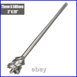 SDS Max Masonry Core Drill Bit 35-80mm x 500mm for Stone Cement
