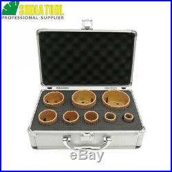 SHDIATOOL 1set M14 Connection Diamond Drill Core Bits Drilling Hole Saw for Tile