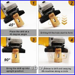 SHDIATOOL Diamond Drill Core Bits Kit with Box 20/27/35/55/68mm and a 20mm