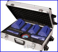 Silverline 427650 Diamond Core Drill Kit 38-127 Mm Set Of 6