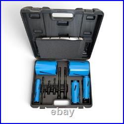 Silverline Diamond Core Drill Bit Set 38mm 52mm 65mm 117mm 127mm 868616 NEW