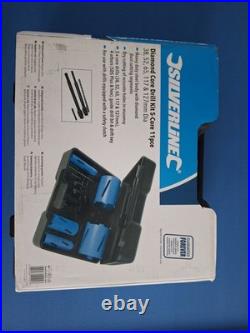Silverline Steel Body Diamond Core Drill Kit 5 Core 11pce Set BRAND NEW
