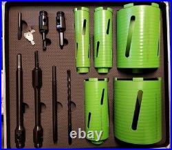 Site Tuff Dry Diamond Core Set 12 Piece In Case 1 item Used Home DIY