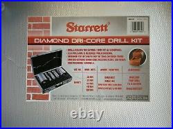 Starrett BMKIT1 Diamond Core Drill Kit