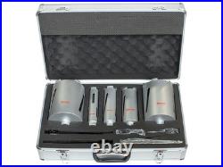 Starrett Diamond Dri Core Drill Set 5 Piece Brickwork And Blockwork STRBMKIT1