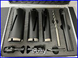 Steel Dragon Tools 3-Piece 1.5, 2, 2.5 Dry Diamond Core Drill Bit Kit with Case