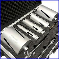 Supreme Laser Diamond Core Drill Bit Set 11 Pieces 38mm 52mm 65mm 117mm 127mm