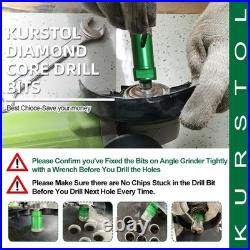 Tile Hole Saw Kit Diamond Core Drill Bits 20/25/35/50/68/110MM+20MM Finger Mil