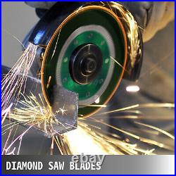 VEVOR 8 PCS Diamond Hole Saw Set 8 Drill Core Bits M14 20-68 mm 2 Saw Blades