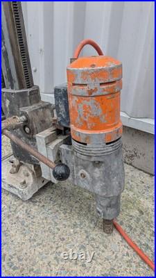 WEKA Heavy Duty 110v Core Drill On Adjustable Drilling Rig Stand Working Order