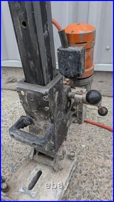 WEKA Heavy Duty 110v Core Drill On Adjustable Drilling Rig Stand Working Order