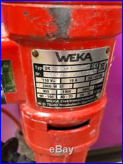 Weka DK1603 3-Speed Diamond Core Drill Machine 110v, 2000w
