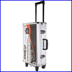Wellcut 11pc Professional Dry Diamond Core Set + Aluminium Trolley Case on Wheel
