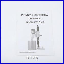 Wet/Dry 130mm Diamond Core Drill Handheld Concrete Coring Drill Machine 1600W